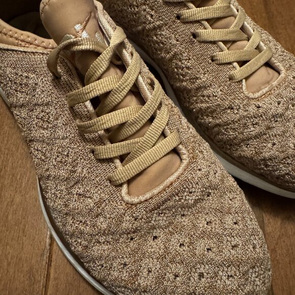 APL Women’s TechLoom Propelium Sneakers – Rose Gold Sparkle – Size 7.5 – VGUC - Picture 8 of 10